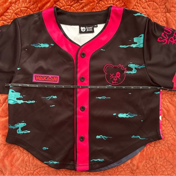 Wakaan x Scummy Bears Crop Jersey - Size M - Picture 6 of 11